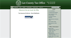 Desktop Screenshot of leetax.org