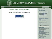 Tablet Screenshot of leetax.org